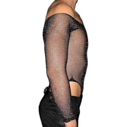 DIAMONDDUST Mesh Body Stocking