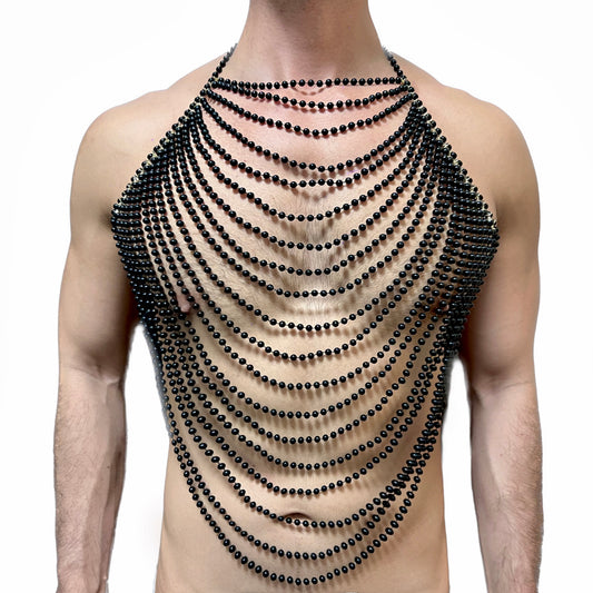 Black Pearl Body Chain