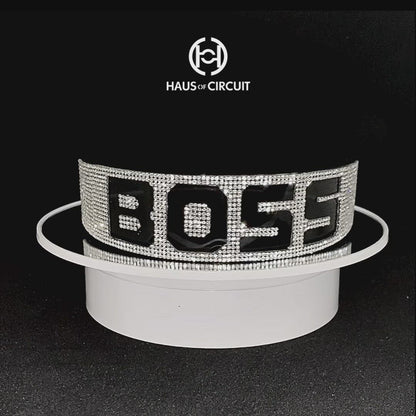 BOSS Rhinestone Glasses [Xtra]