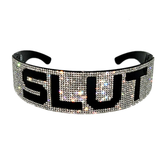 SLUT Rhinestone Glasses [Xtra]