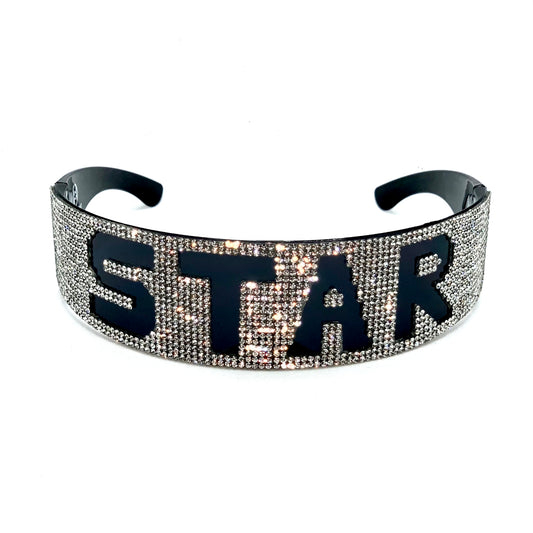 STAR Rhinestone Statement Glasses [Xtra]