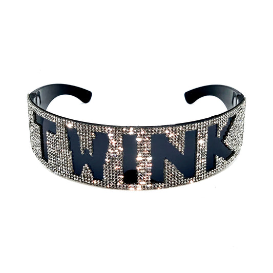 TWINK Rhinestone Statement Glasses [Xtra]