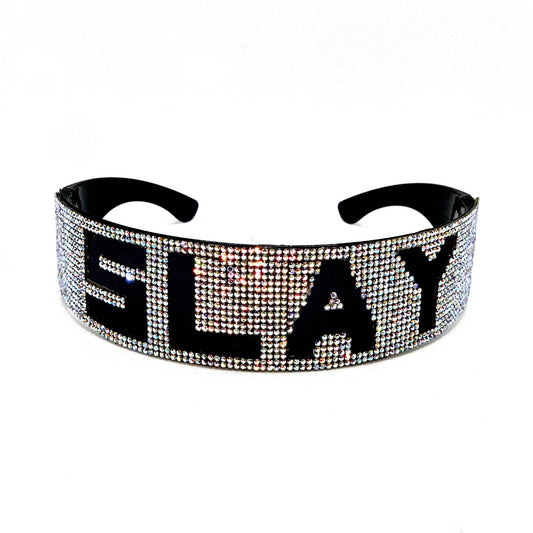 SLAY Rhinestone Statement Glasses [Xtra]